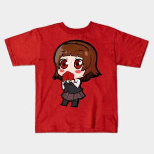 Chibi Makoto Niijima - Persona 5 Kids T-Shirt